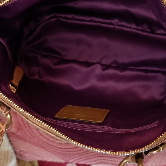 COACH Ashley Cognac Croc - Picture 9 of 9